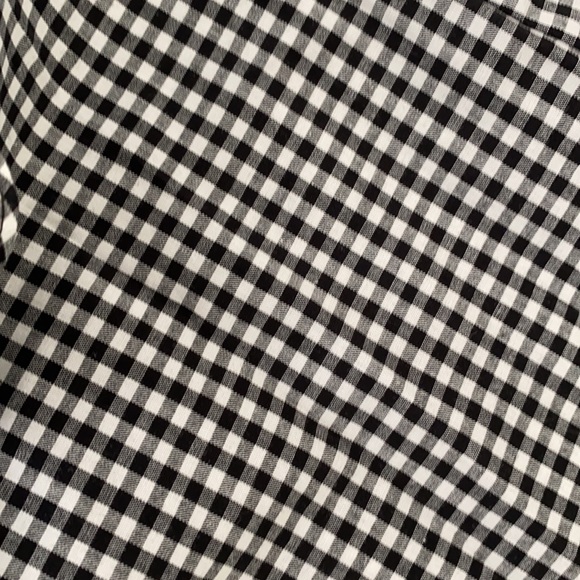 Miss Los Angeles Gingham One-Shoulder Ruffle Top - Picture 8 of 8